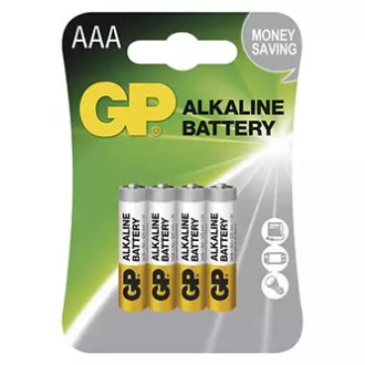 GP jednokratne AAA alkalne baterije, pakiranje od 4