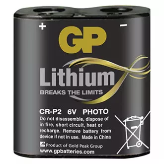GP Jednokratna litijeva baterija CR-P2, pakiranje od 1 komada