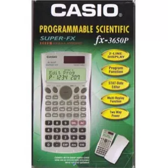 Casio Kalkulator FX 3650 P, bijeli, programabilni, dvanaest znamenki Casio Kalkulator FX 3650 P, bijeli, programabilni, dvanaest znamenki