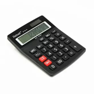 Rebell Kalkulator RE-8118-12 BX, crni, stolni, dvanaest znamenki Rebell Kalkulator RE-8118-12 BX, crni, stolni, dvanaest znamenki