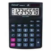 Rebell Kalkulator RE-PANTHER 8 BX, crni, stolni, osam znamenki