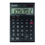 Sharp kalkulator EL-125TWH, crno-bijeli, stolni, dvanaest znamenki