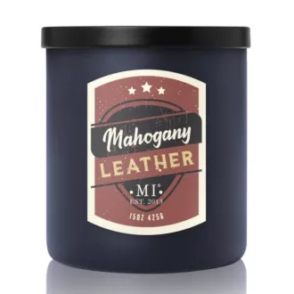 Colonial svijeća MAHAGONIJ KOŽA 425 gr Colonial svijeća MAHAGONIJ KOŽA 425 gr
