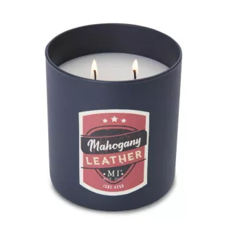 Colonial svijeća MAHAGONIJ KOŽA 425 gr Colonial svijeća MAHAGONIJ KOŽA 425 gr