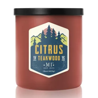 Colonial svijeća CITRUS TEAKWOOD 425 gr