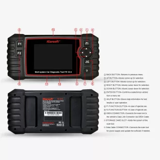 iCarsoft FR V2.0 dijagnostika za Peugeot / Citroen / Renault / Dacia iCarsoft FR V2.0 dijagnostika za Peugeot / Citroen / Renault / Dacia