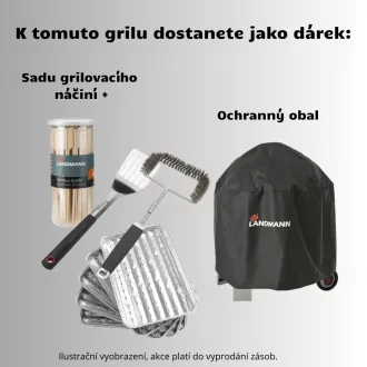 Landmann TRENDY 5.1 plinski roštilj s lijevanim željezom (19,5 kW), Grill Chef Landmann TRENDY 5.1 plinski roštilj s lijevanim željezom (19,5 kW), Grill Chef