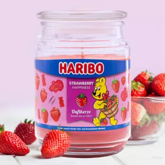HARIBO Mirisna svijeća Jagoda Sreća 510 g
