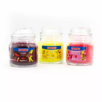 pakiranje - Haribo set svijeća Limun Voće/Višnja Cola/Jagoda Sreća 3 x 85 g