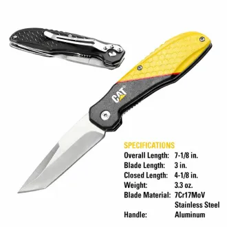 Caterpillar sklopivi nož s Tanto oštricom CT980047