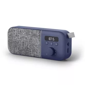 Energy Sistem Fabric Box Radio Navy, moderan prijenosni radio s PLL tunerom