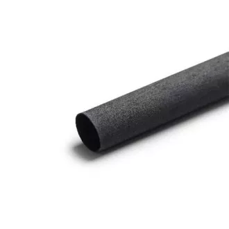 EURO SLAMKE - Prirodne mineralne slamke Shakey 8x150mm, ugljen crna, 200kom