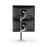 ERGOTRON LX dvostruka ruka za slaganje, visoki stup, stolne ruke za 2 LCD-a. max. 40", fleksibilan, polirani aluminij