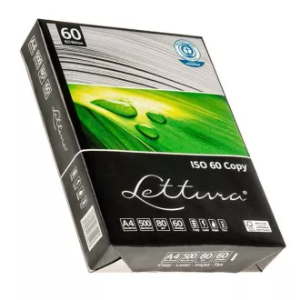 Lettura 60 Kopirni uredski papir A4/80g - reciklirani bijeli, 500 listova Lettura 60 Kopirni uredski papir A4/80g - reciklirani bijeli, 500 listova