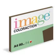 Slika Coloraction papir za likovni pribor A4/80g, smeđa - tamno smeđa, 100 listova