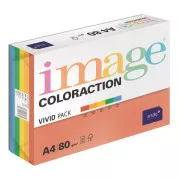 Image Coloraction uredski papir A4/80g, Mix intenzivni 5x20, miks - 100