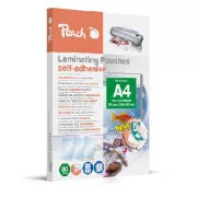 PEACH folija za kaširanje A4 (303x216mm), 80mic, sjajna, samoljepljiva, 100 kom.