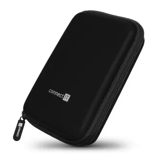 CONNECT IT HardShellProtect zaštitna futrola s tvrdom školjkom za 2,5" tvrdi disk, crna