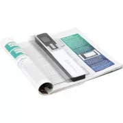 IRIScan Book 5 White skener, A4, prijenosni, u boji, 1200 dpi, s baterijom, USB, micro SD, 1.5" zaslon, bijeli
