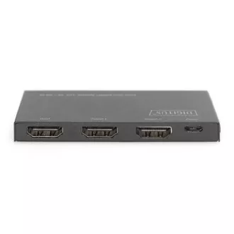 Digitus Ultra Slim HDMI Splitter, 1x2, 4K / 60Hz HDR, HDCP 2.2, 18 Gbps, Micro USB napajanje