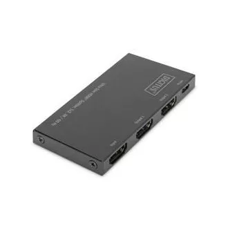 Digitus Ultra Slim HDMI Splitter, 1x2, 4K / 60Hz HDR, HDCP 2.2, 18 Gbps, Micro USB napajanje