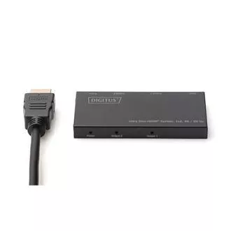 Digitus Ultra Slim HDMI Splitter, 1x2, 4K / 60Hz HDR, HDCP 2.2, 18 Gbps, Micro USB napajanje