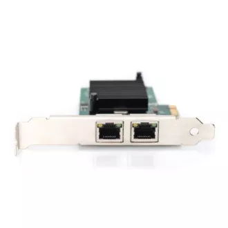 Digitus Gigabit Ethernet PCI Express kartica Dual Port 32-bit Low Profile Holder Intel Chipset