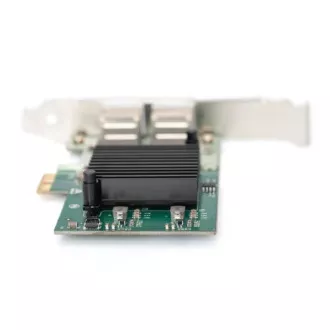 Digitus Gigabit Ethernet PCI Express kartica Dual Port 32-bit Low Profile Holder Intel Chipset