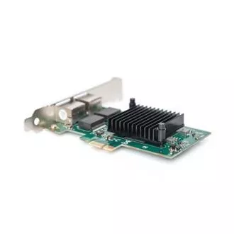 Digitus Gigabit Ethernet PCI Express kartica Dual Port 32-bit Low Profile Holder Intel Chipset