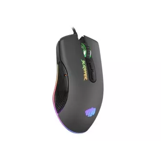 Fury Gaming miš Scrapper, gaming, 6400DPI, USB, optički, žičani, RGB, 7 tipki, dužina kabela 1.6m, crni