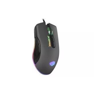Fury Gaming miš Scrapper, gaming, 6400DPI, USB, optički, žičani, RGB, 7 tipki, dužina kabela 1.6m, crni