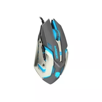 Fury Gaming miš Warrior, gaming, 3200DPI, USB, optički, žičani, RGB, 6 tipki, dužina kabla 1.5m, crni Fury Gaming miš Warrior, gaming, 3200DPI, USB, optički, žičani, RGB, 6 tipki, dužina kabla 1.5m, crni
