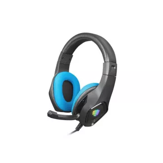 Slušalice Fury Gaming sa Phantom mikrofonom, žičane, RGB, USB, jack 3.5mm, dužina kabela 2m, crne Slušalice Fury Gaming sa Phantom mikrofonom, žičane, RGB, USB, jack 3.5mm, dužina kabela 2m, crne