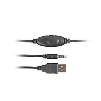 Slušalice Fury Gaming sa Phantom mikrofonom, žičane, RGB, USB, jack 3.5mm, dužina kabela 2m, crne Slušalice Fury Gaming sa Phantom mikrofonom, žičane, RGB, USB, jack 3.5mm, dužina kabela 2m, crne