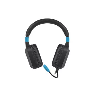 Fury Gaming slušalice s Raptor mikrofonom, žičane, RGB, USB, jack 3.5mm, duljina kabela 2m, crne Fury Gaming slušalice s Raptor mikrofonom, žičane, RGB, USB, jack 3.5mm, duljina kabela 2m, crne