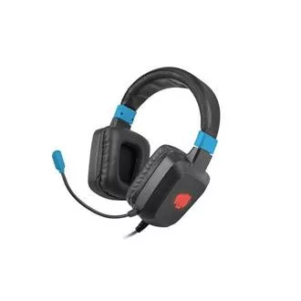 Fury Gaming slušalice s Raptor mikrofonom, žičane, RGB, USB, jack 3.5mm, duljina kabela 2m, crne Fury Gaming slušalice s Raptor mikrofonom, žičane, RGB, USB, jack 3.5mm, duljina kabela 2m, crne