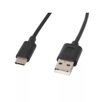 LANBERG USB-C (M) na USB-A (M) 2.0 kabel 1,8 m, crni LANBERG USB-C (M) na USB-A (M) 2.0 kabel 1,8 m, crni