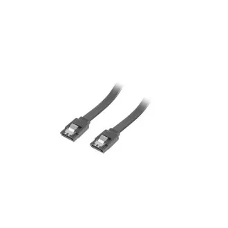LANBERG SATA III podatkovni kabel (6GB/S) F / F 50cm, metalni zasun, crni LANBERG SATA III podatkovni kabel (6GB/S) F / F 50cm, metalni zasun, crni