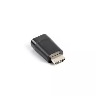 LANBERG adapter HDMI (M) na VGA (F), crni