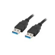 LANBERG USB-A M / M 3.0 kabel 0,5m, crni