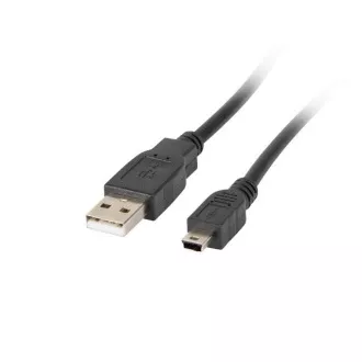 LANBERG USB MINI (M) na USB-A (M) 2.0 kabel 0,3 m, crni (CANON)