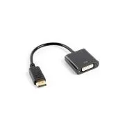 LANBERG adapter DisplayPort (M) 1.2 na DVI-I (F) (24+5), dual link