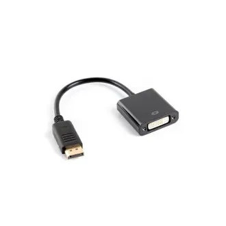 LANBERG adapter DisplayPort (M) 1.2 na DVI-I (F) (24+5), dual link