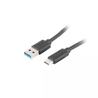 LANBERG USB-C (M) na USB-A (M) 3.1 kabel 1,8 m, crni