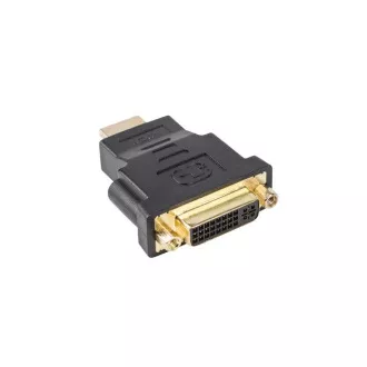 LANBERG redukcija HDMI (M) na DVI-D (F) (24+5) crna