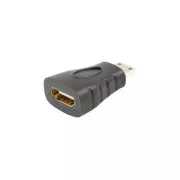 LANBERG redukcija HDMI (F) na HDMI MINI (M), crna