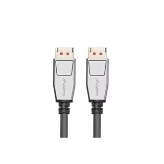 LANBERG priključni kabel DisplayPort 1.4 M/M, 8K@60Hz, 5K@120Hz, dužina 1.8m, crni, sa zasunom, pozlaćeni konektori LANBERG priključni kabel DisplayPort 1.4 M/M, 8K@60Hz, 5K@120Hz, dužina 1.8m, crni, sa zasunom, pozlaćeni konektori