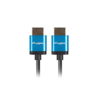 LANBERG HDMI M / M 2.0 kabel 1.8m 4K crni, tanak LANBERG HDMI M / M 2.0 kabel 1.8m 4K crni, tanak