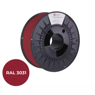 C-TECH tiskarska nit PREMIUM LINE (filament), ABS, orijentalno crvena, RAL3031, 1,75 mm, 1 kg