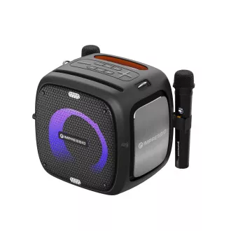 C-TECH zvučnik Impressio Qubis, Party zvučnik, 80W, Bluetooth, SD, USB, AUX, 2x mikrofon C-TECH zvučnik Impressio Qubis, Party zvučnik, 80W, Bluetooth, SD, USB, AUX, 2x mikrofon